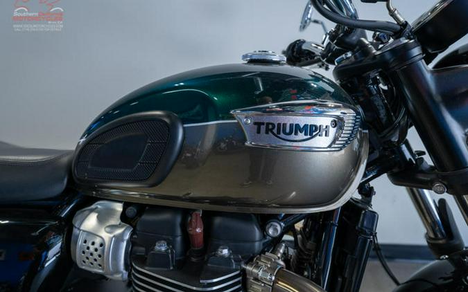 2024 Triumph Bonneville T100 Competition Green/Ironstone