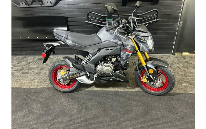 2024 Kawasaki Z125Pro Cypher CamoGray/Metallic Matte Carbon Gray