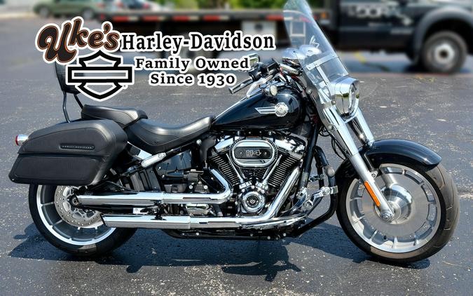 2022 Harley-Davidson® Fat Boy® 114 Vivid Black