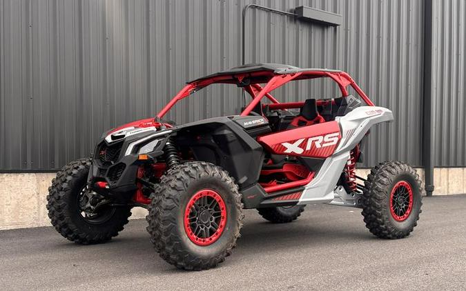 2025 Can-Am® Maverick X3 X rs Turbo RR Fiery Red & Hyper Silver