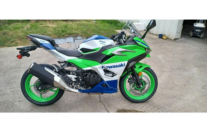 2024 Kawasaki NINJA 500 SE 40TH ANNIVERSARY EDITION ABS