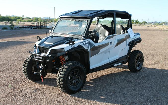 2022 Polaris Industries GENERAL XP 4 1000 Deluxe Matte Ghost White Metallic