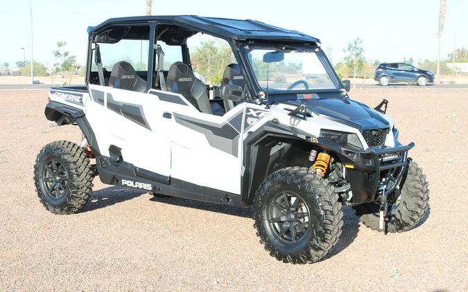 2022 Polaris Industries GENERAL XP 4 1000 Deluxe Matte Ghost White Metallic