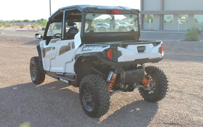 2022 Polaris Industries GENERAL XP 4 1000 Deluxe Matte Ghost White Metallic