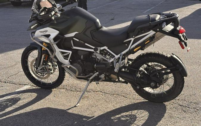 2023 Triumph Tiger 1200 Rally Explorer Matte Khaki Green