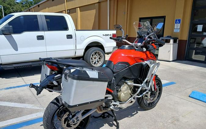 2023 Ducati Multistrada V4 Rally Brushed Aluminum & Matte Black