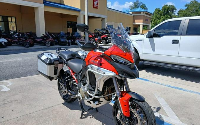 2023 Ducati Multistrada V4 Rally Brushed Aluminum & Matte Black