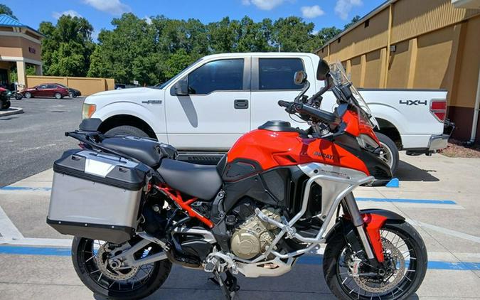 2023 Ducati Multistrada V4 Rally Brushed Aluminum & Matte Black