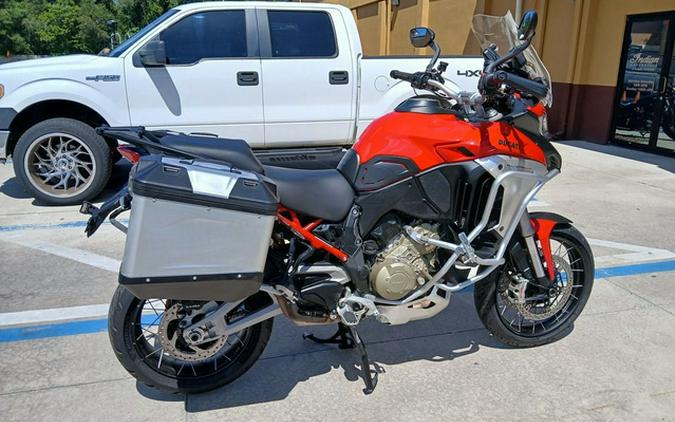 2023 Ducati Multistrada V4 Rally Brushed Aluminum & Matte Black
