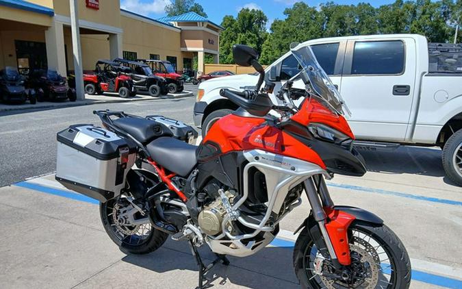 2023 Ducati Multistrada V4 Rally Brushed Aluminum & Matte Black