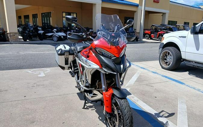 2023 Ducati Multistrada V4 Rally Brushed Aluminum & Matte Black