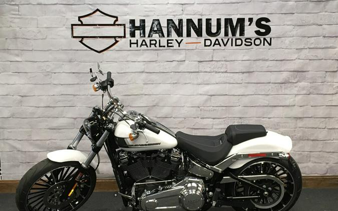 2024 Harley-Davidson Breakout White Onyx Pearl FXBR