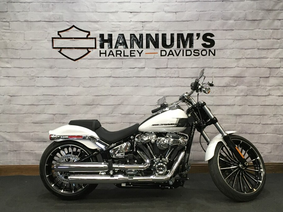 2024 Harley-Davidson Breakout White Onyx Pearl FXBR