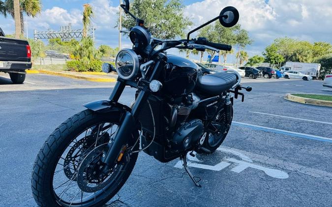 2024 Triumph Scrambler 1200 X Sapphire Black