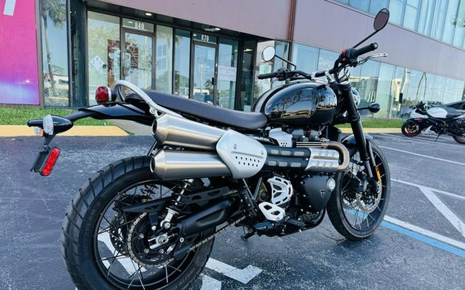 2024 Triumph Scrambler 1200 X Sapphire Black