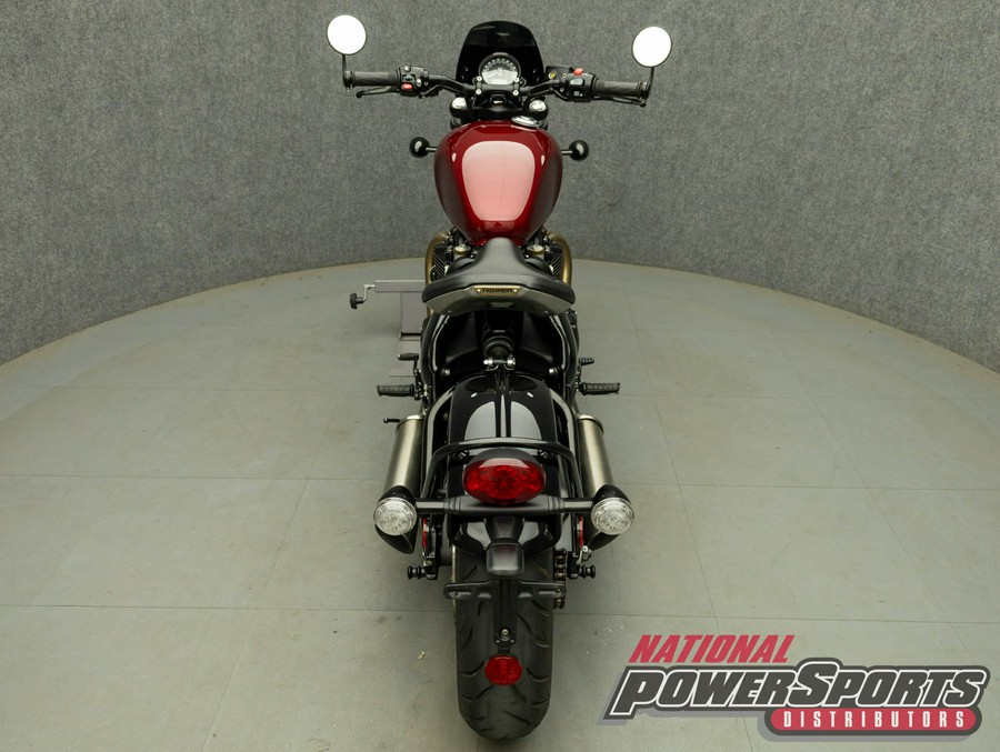 2022 TRIUMPH BONNEVILLE BOBBER W/ABS