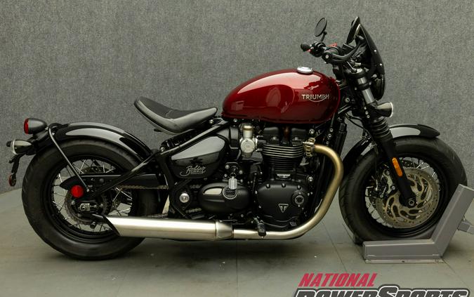 2022 TRIUMPH BONNEVILLE BOBBER W/ABS