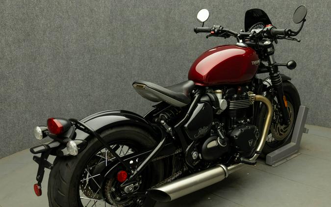 2022 TRIUMPH BONNEVILLE BOBBER W/ABS