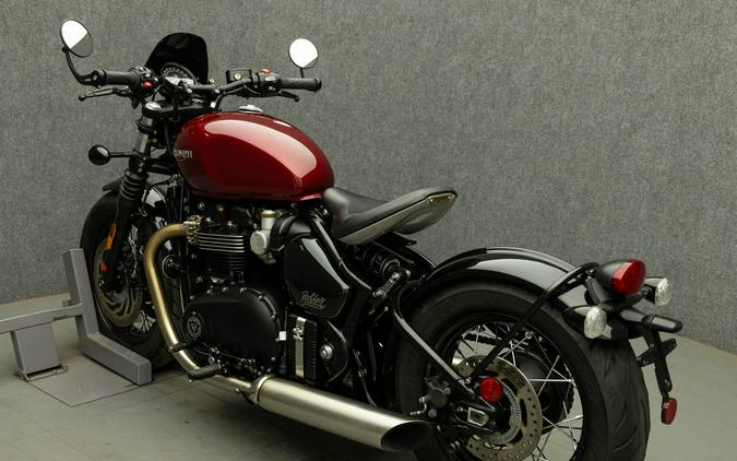 2022 TRIUMPH BONNEVILLE BOBBER W/ABS