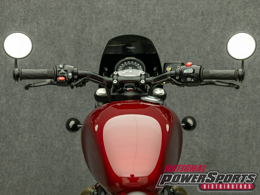 2022 TRIUMPH BONNEVILLE BOBBER W/ABS