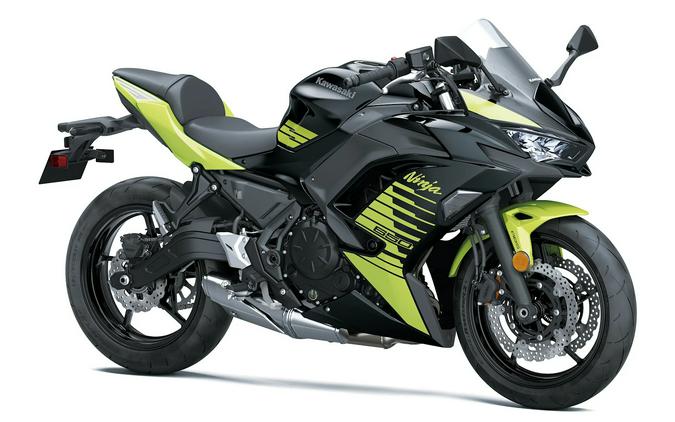 2026 Kawasaki Ninja 650 ABS Metallic Yellowish Green/Metallic Spark Black - 109654