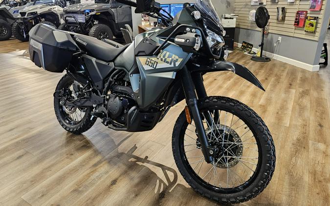 2026 Kawasaki KLR 650 Adventure ABS Metallic Matte Dark Green - 109652