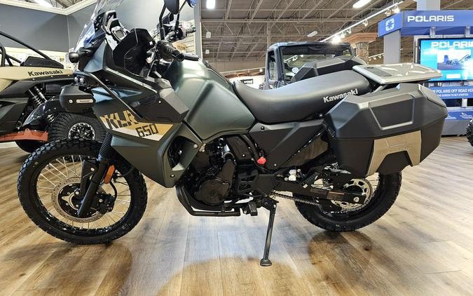 2026 Kawasaki KLR 650 Adventure ABS Metallic Matte Dark Green - 109652