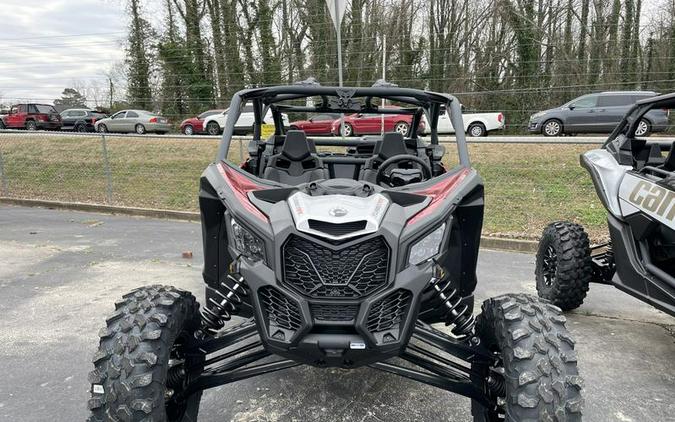 2024 Can-Am® Maverick X3 MAX RS Turbo RR Fiery Red & Hyper Silver