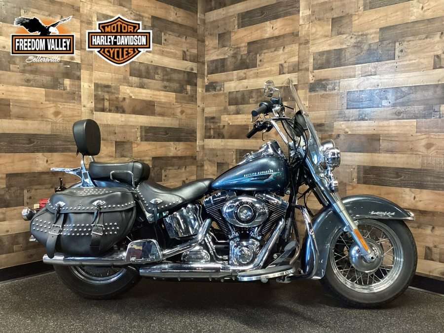 2015 Harley-Davidson Heritage Softail Classic Black Jack Metallic FLSTC103