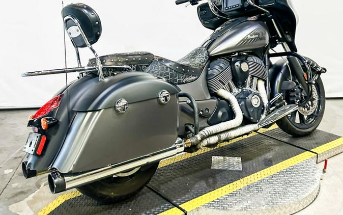 2018 Indian Motorcycle® Chieftain® Dark Horse® ABS Thunder Black Smoke