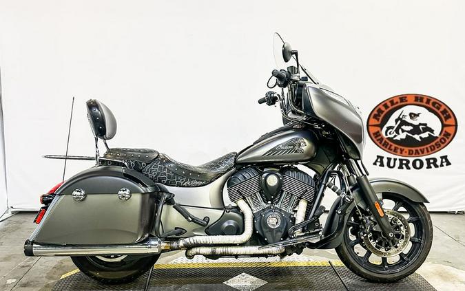 2018 Indian Motorcycle® Chieftain® Dark Horse® ABS Thunder Black Smoke