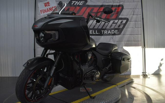 2023 Indian Challenger Dark Horse Black Smoke