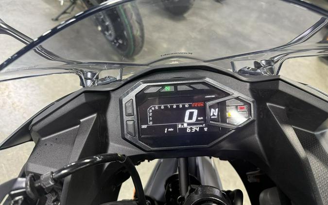 2026 Kawasaki Ninja® 500 ABS Metallic Flat Spark Black