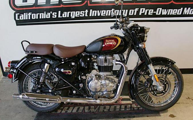 2023 Royal Enfield Classic 350 Halcyon Black