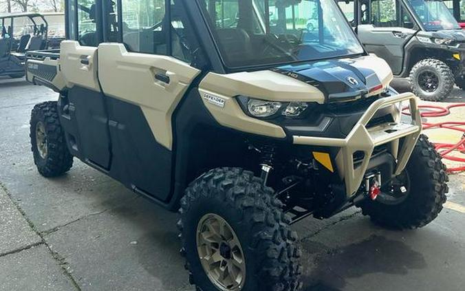 2024 Can-Am® Defender MAX Limited HD10 Desert Tan & Timeless Black