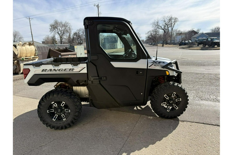 2021 Polaris RANGER XP 1000 TRAIL BOSS - GHOST WHITE Base
