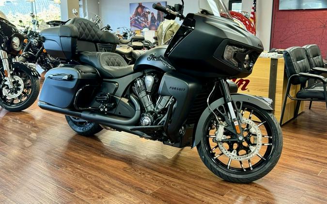 2024 Indian Motorcycle® Pursuit® Dark Horse® with PowerBand Audio Package Black Smoke