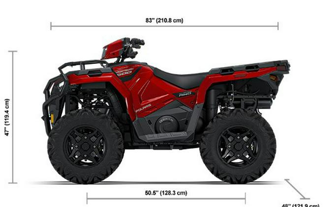 2027 SPORTSMAN 600 TRAIL SUNSET RED - Polaris
