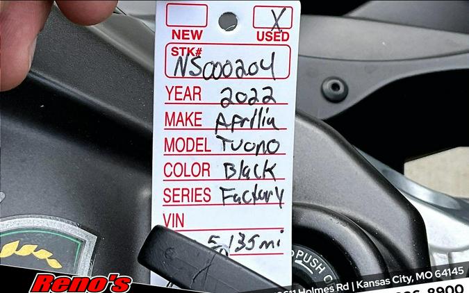 2022 Aprilia Tuono 660 Factory