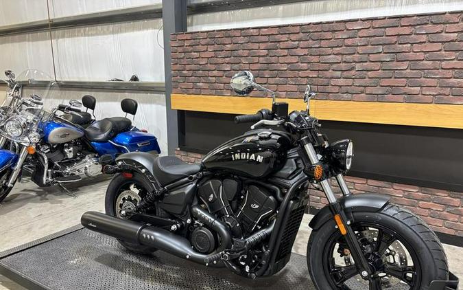 2026 Indian Motorcycle® Scout® Sixty Bobber Black Metallic