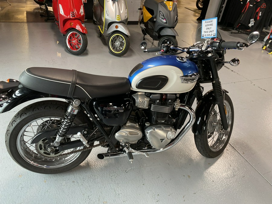 2020 Triumph BONNEVILLE T100 TWO TONE