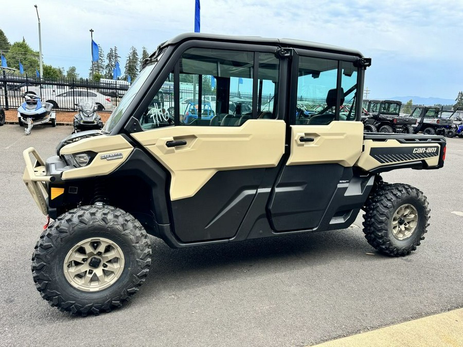 2024 Can-Am® Defender MAX Limited HD10 Desert Tan & Timeless Black