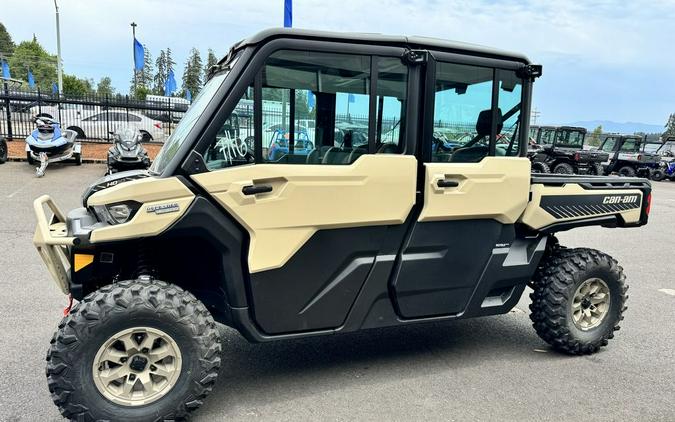 2024 Can-Am® Defender MAX Limited HD10 Desert Tan & Timeless Black