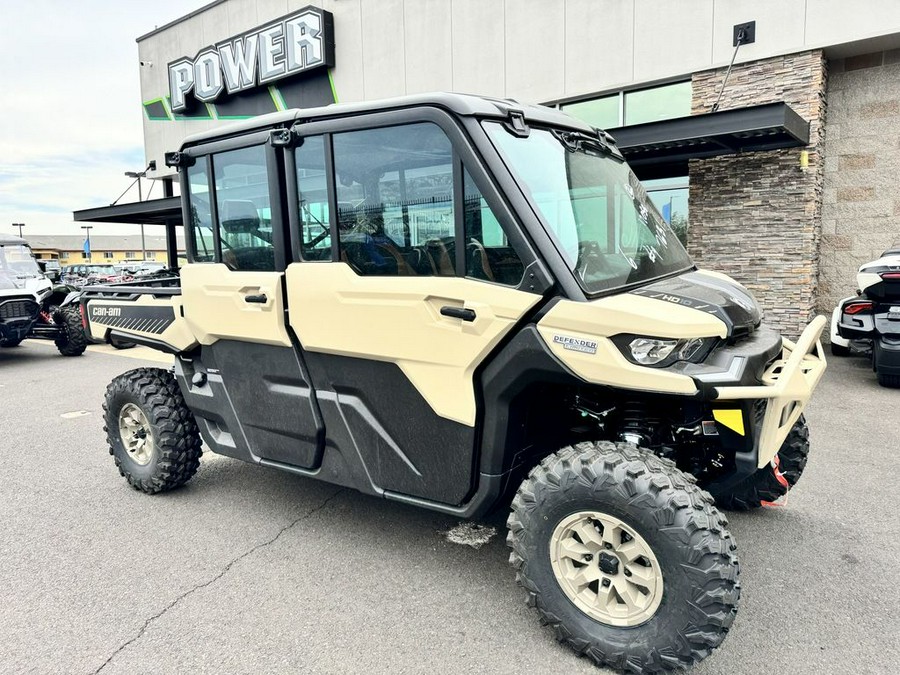 2024 Can-Am® Defender MAX Limited HD10 Desert Tan & Timeless Black