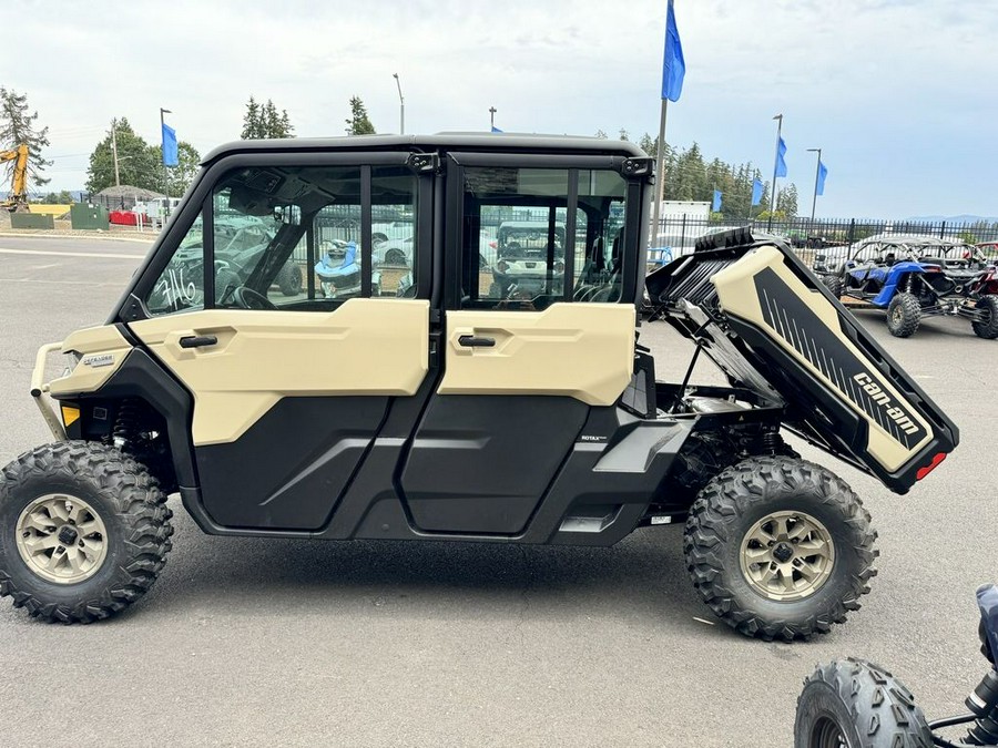 2024 Can-Am® Defender MAX Limited HD10 Desert Tan & Timeless Black