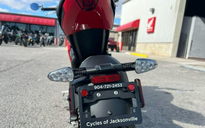 2022 Triumph Trident 660 Matt Jet Black and Silver Ice 660