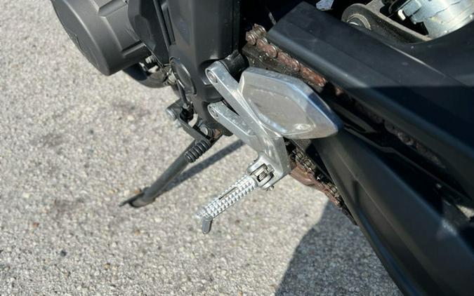 2022 Triumph Trident 660 Matt Jet Black and Silver Ice 660