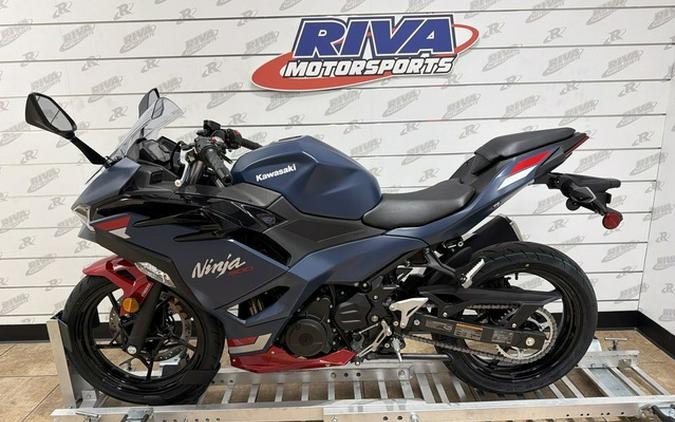 2026 Kawasaki Ninja 500 ABS Metallic Matte Twilight Blue