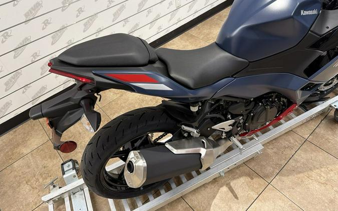 2026 Kawasaki Ninja 500 ABS Metallic Matte Twilight Blue