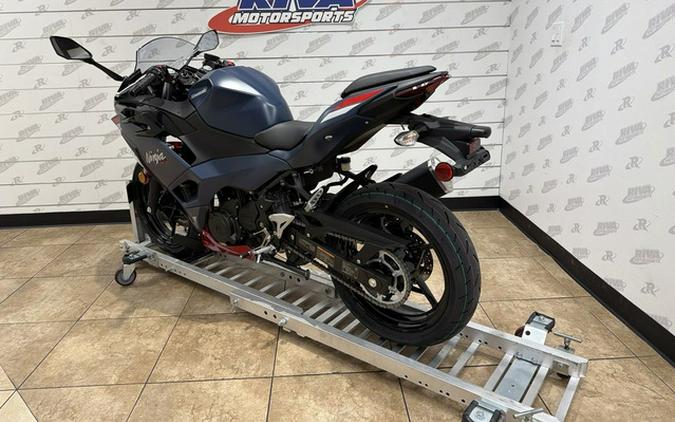2026 Kawasaki Ninja 500 ABS Metallic Matte Twilight Blue